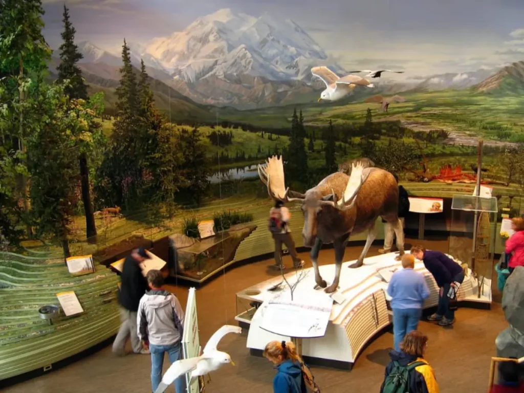 Inside Denali Visitor Center, Source: kwong yee cheng Flickr.com