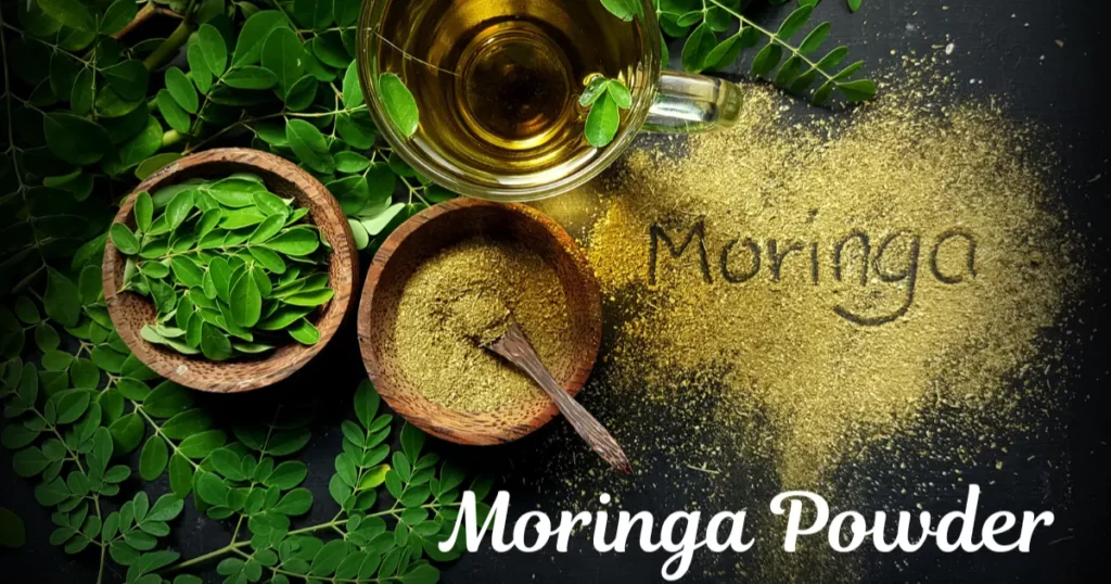 Moringa Leaf Powder, a super food, Source: CanvaPro