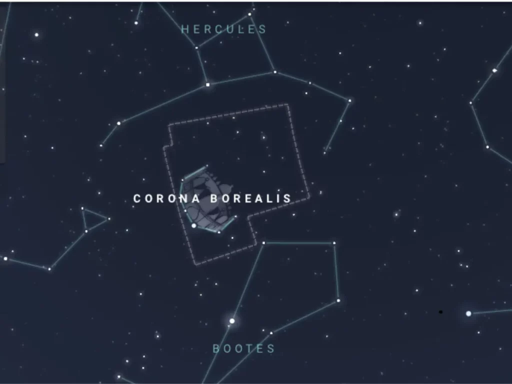 Corona Borealis Constellation