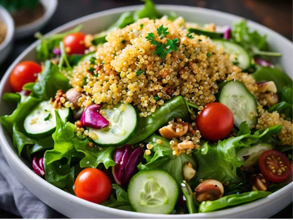 Savory Crispy Quinoa Topping