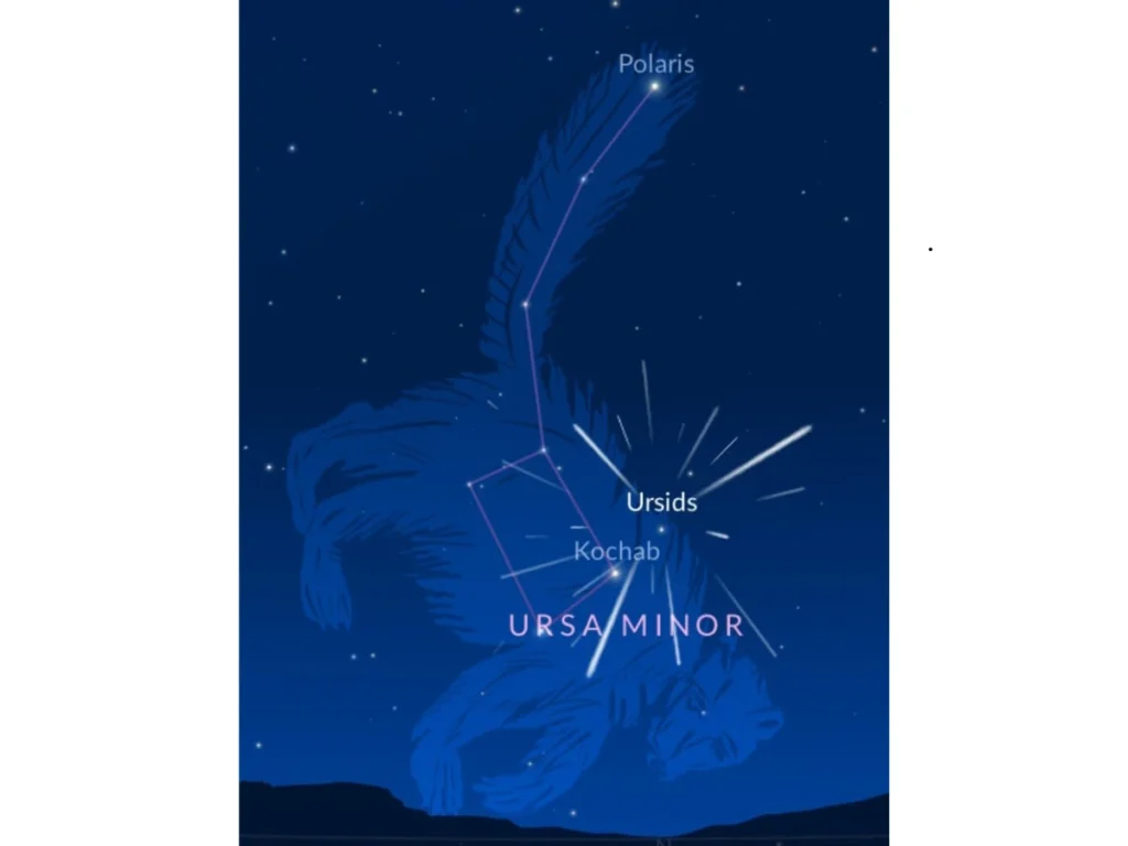 Radiant Point of the Ursid Meteor Shower 