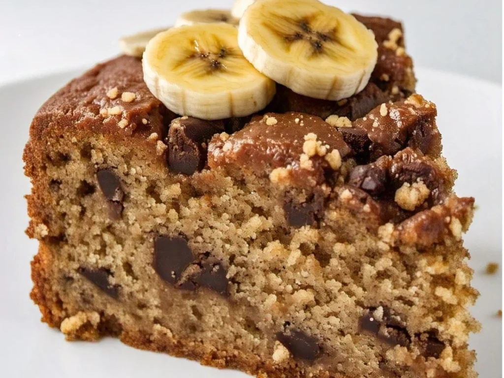 Gluten-Free Chocolate Chunk Banana Cake