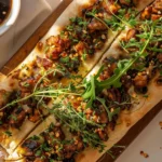 Apple Brie and Caramelized Onion Flatbreads-Vecteezy