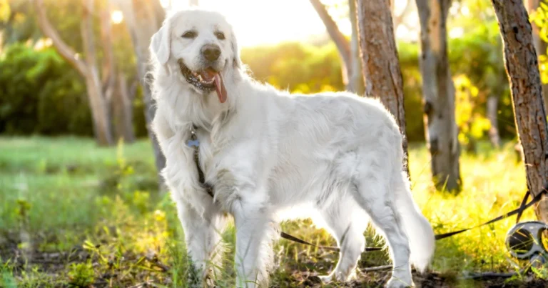 English Cream Golden Retriever